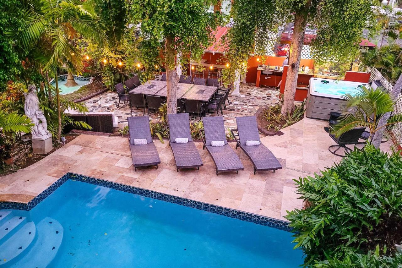 Luxurious San Juan Villa With Pool - Walk To Beach! Exterior foto